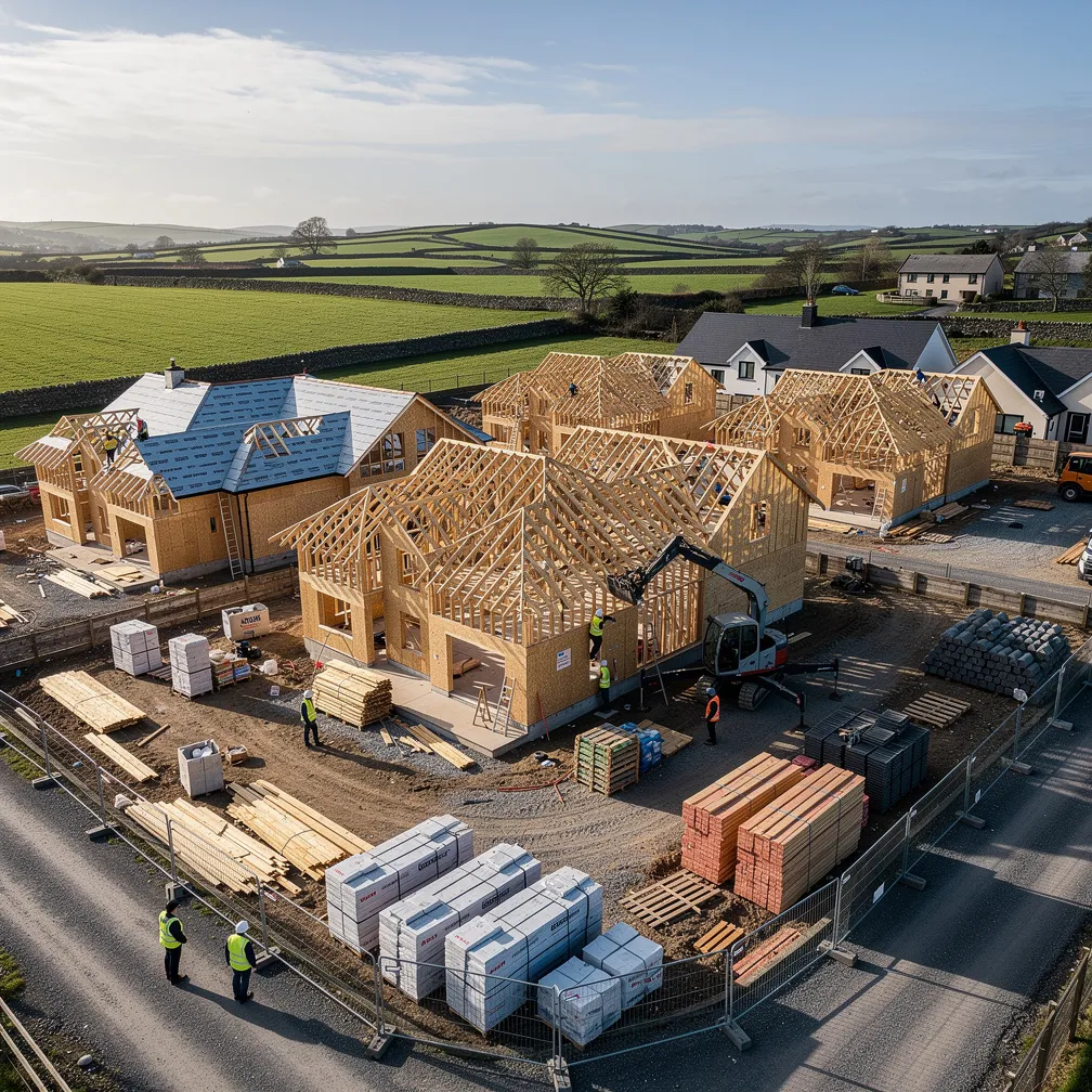 Construction site framing