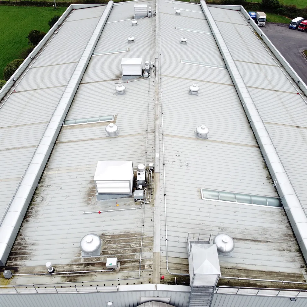 Depot roof detail