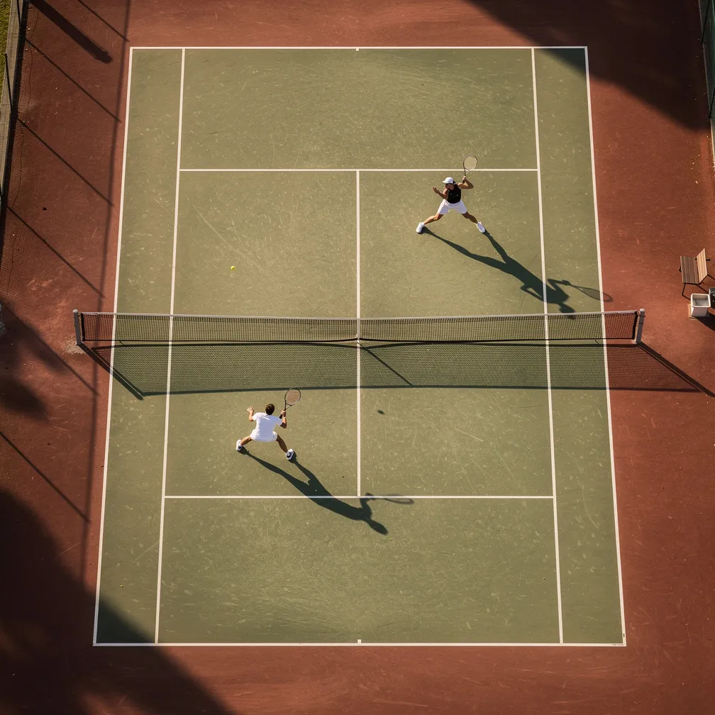 Tennis tactical view